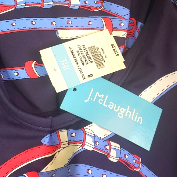 J. McLaughlin Swim Nwt J Mclaughlin Malibu One Piece Monterrey Belt Swimsuit Poshmark